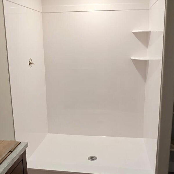 Salt Lake City home with a tub-shower conversion